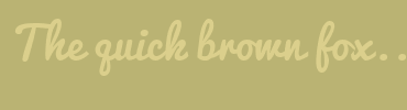 Image with Font Color DBCF8C and Background Color BAB373